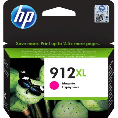 Originální inkoust HP 3YL82AE (912XL), purpurový, 700 stran (9 ml)
